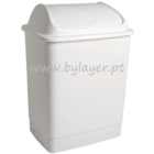 Contenedor de basura de 26L con tapa vaivén