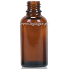 Botella Vidrio de 30ml ámbar Ø33