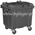 Contenedor de basura con ruedas 1100L