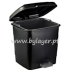 Contenedor de basura con ruedas 15L con pedal