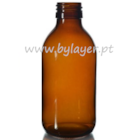 Botella Vidrio de 200ml ámbar 