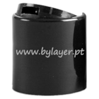 Tapa DISC TOP de rosca 28/410 negra liso
