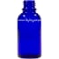 Botella Vidrio de 50ml azul Ø37,2