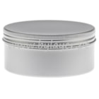 Bote en aluminio 200ml con diámetro 92mm con tapa
