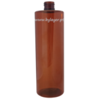 Botella PET tubo de 500 ml ámbar