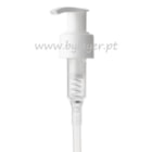 Tapa dosificadora de rosca 24/410 blanca lisa
