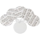 Operculo en PS Ø25 x 0,58mm “Sealed for your protection”