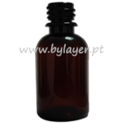Botella PET de 30ml ámbar