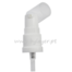 Tapa serum de rosca precintable 18/415 blanca estriada