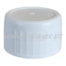 Tapón de rosca 28/410 blanco estriado ancho