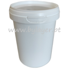 Cubo blanco 500ml con tapa precintable