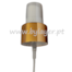 Tapa pulverizador de rosca 24/410 dorado y blanco lisa