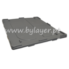Tapa 1,2x1m para contenedor palet (1212 x 1012 x 55 mm)