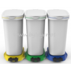 Contenedor de basura con ruedas 20L